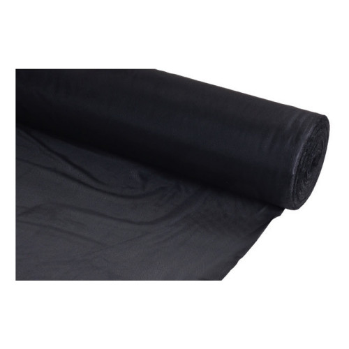 54" FR Black Polyester Lining Cloth (Sold Per Metre)