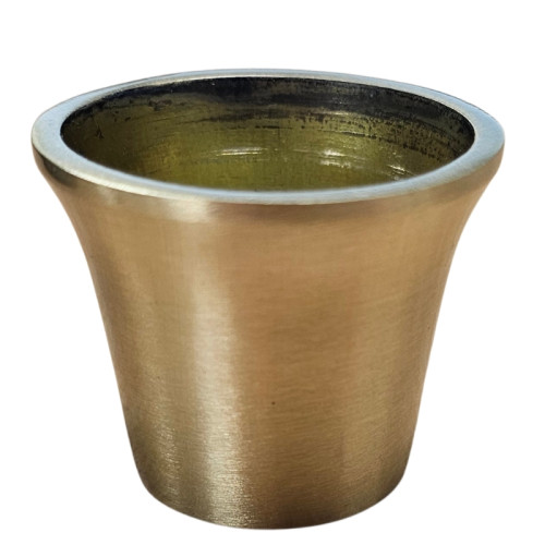 Brushed Brass Slipper Cup
