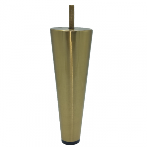 Brass Tapered Metal Leg