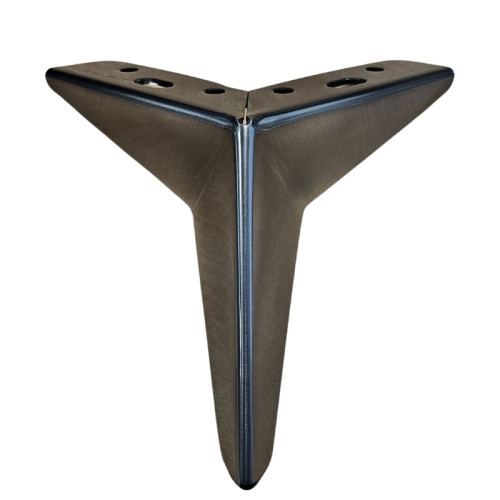 Anthracite Grey Metal Furniture Leg