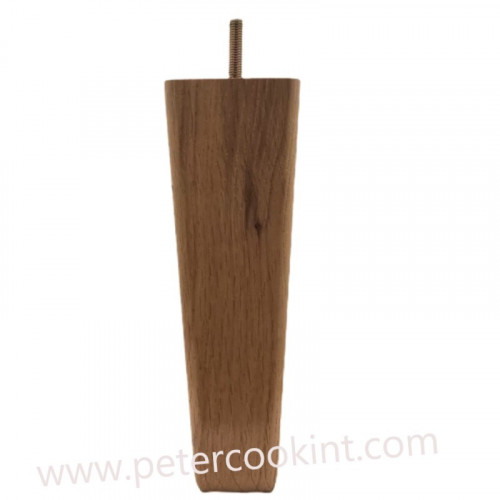 Oak Square Tapered Wooden Foot