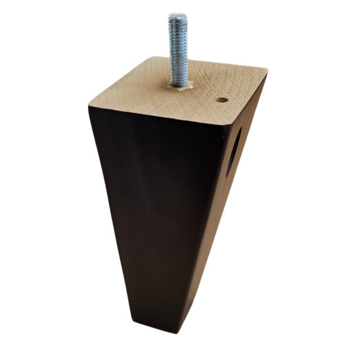 Mahogany Finish Square Tapered Furniture Leg