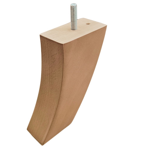 Light Finish Angled Furniture Back Leg