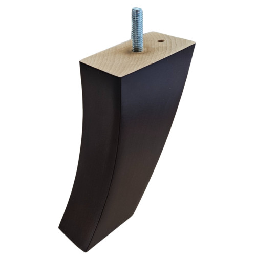 Mahogany Finish Angled Furniture Back Leg