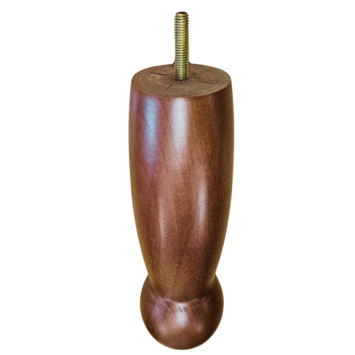 Teak Gloss Wooden Furniture Foot