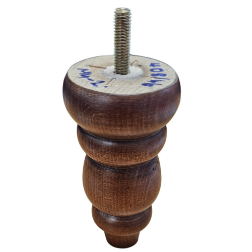 Chestnut Turned Wooden Foot