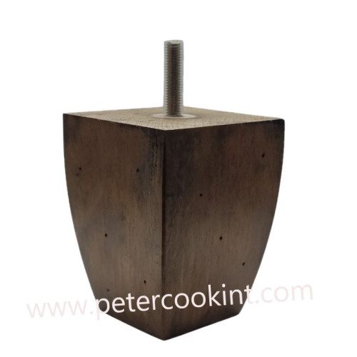 Antique Brown Wooden Foo