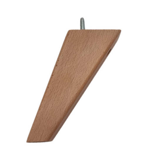 Light Angled Tapered Wooden Leg