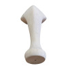 8" Sanded Unpolished Wooden Queen Anne Leg Flat Top