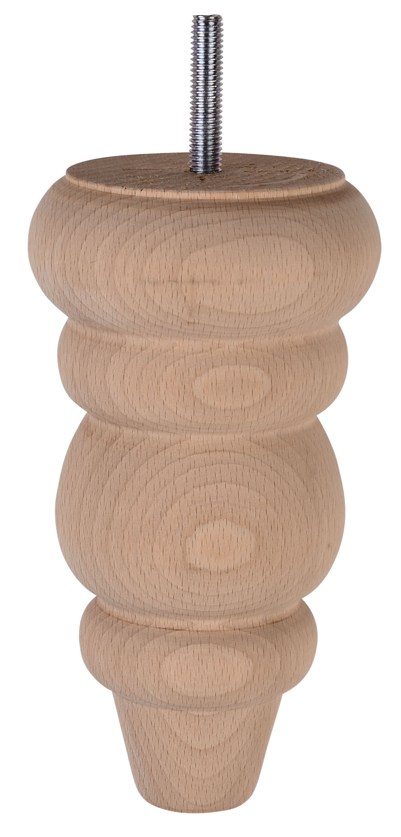 PCI WF40610 Sanded Unpolished Turned Wooden Foot