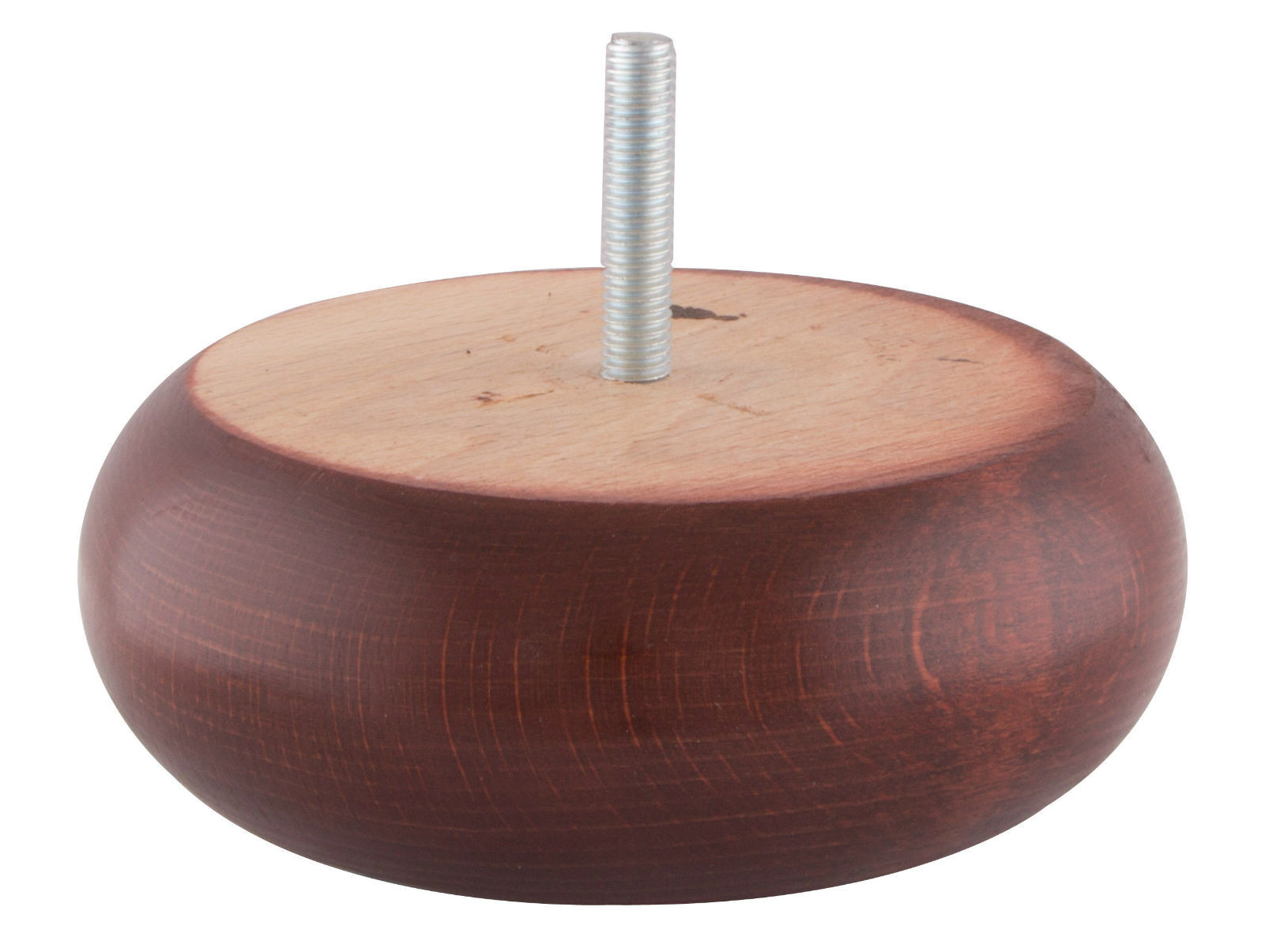 PCI WFA0301 Mahogany Gloss Wooden Bun Foot