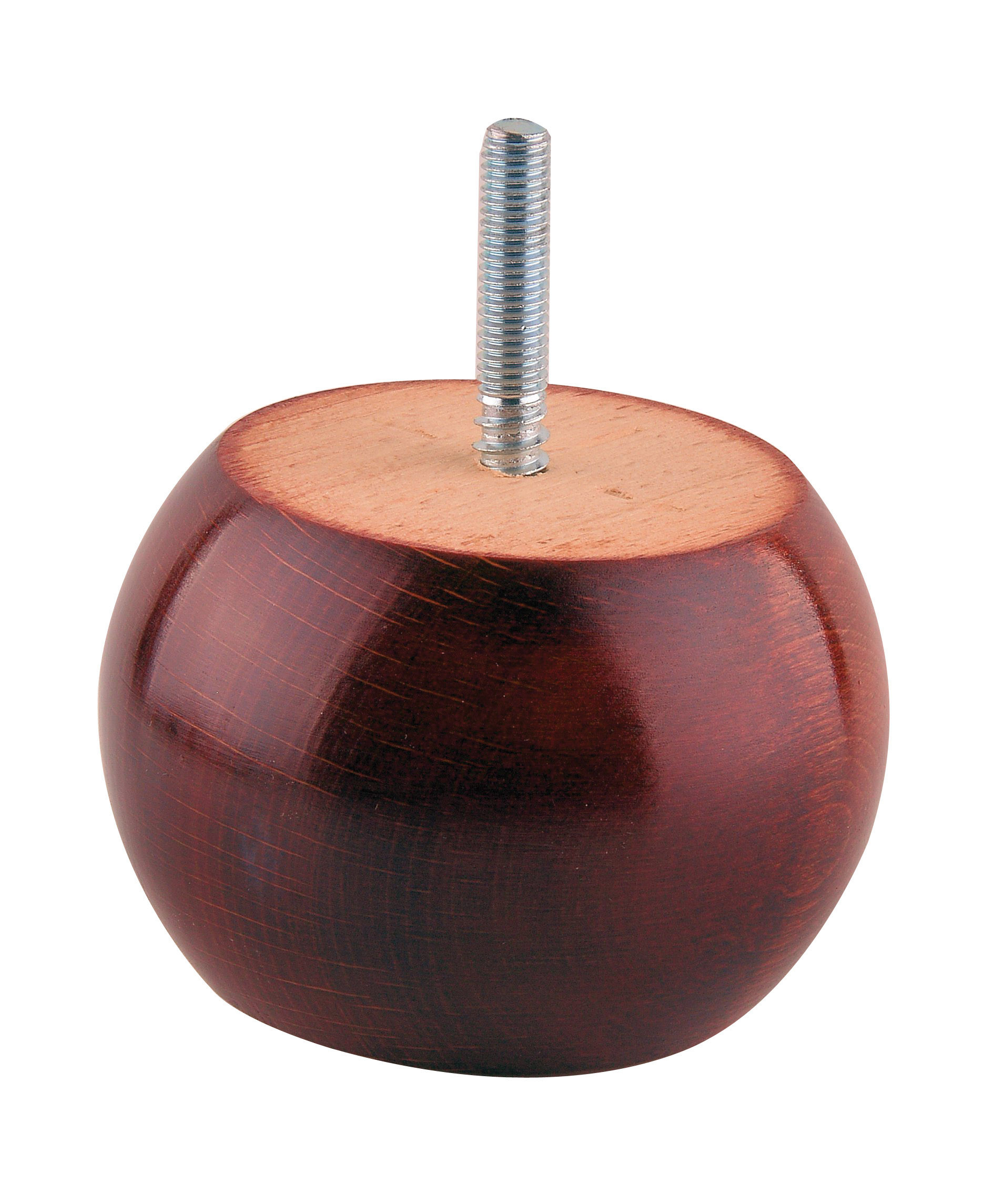 PCI WFA1001 Mahogany Gloss Wooden Bun Foot