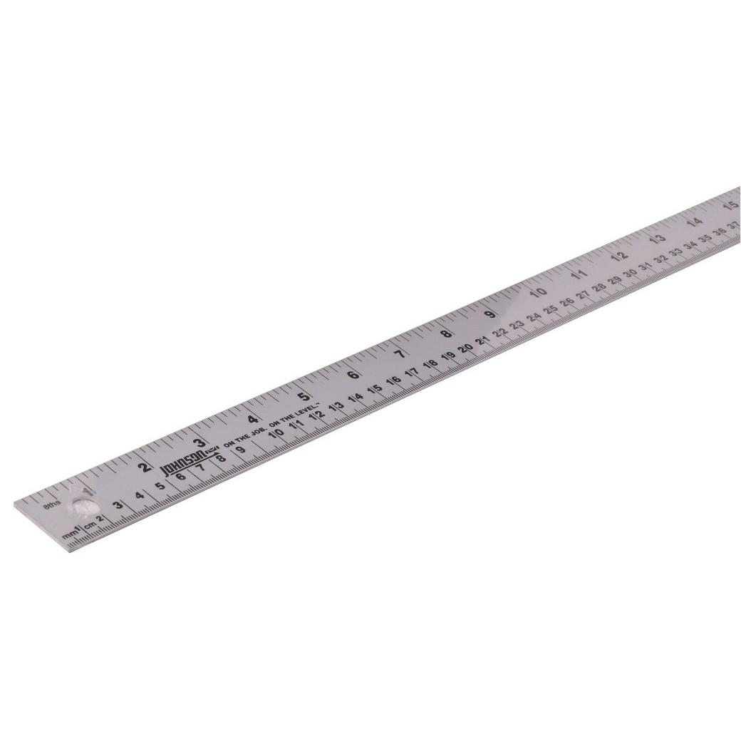 Peter Cook - UST022 - 1m Aluminium Ruler Dual Marked