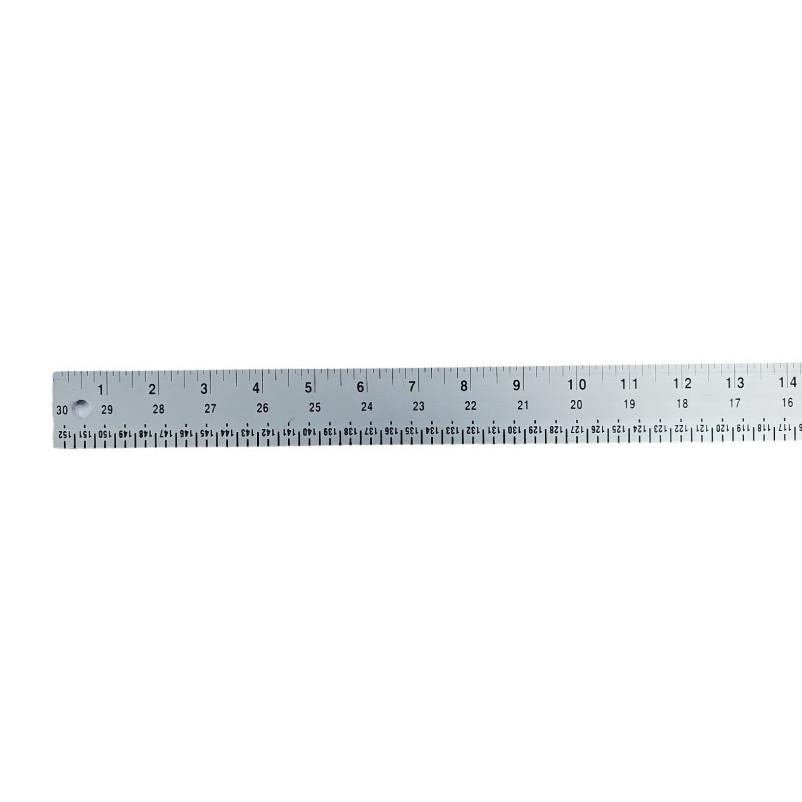 Peter Cook - UST023 - 1.5m Aluminium Ruler Dual Marked