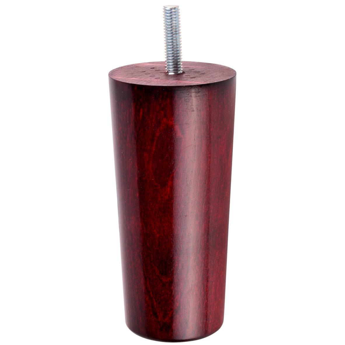 PCI WFZ2101 Mahogany Gloss Round Tapered Wooden Foot